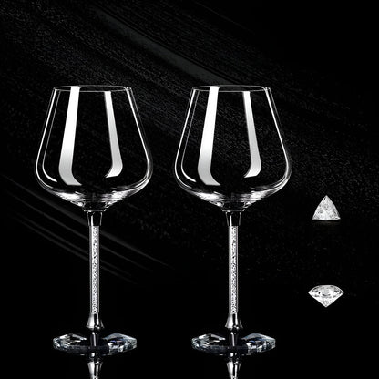 Krystallglass i 2-pakning – Elegante og Luksuriøse | Perfekt for Selskap og Fest