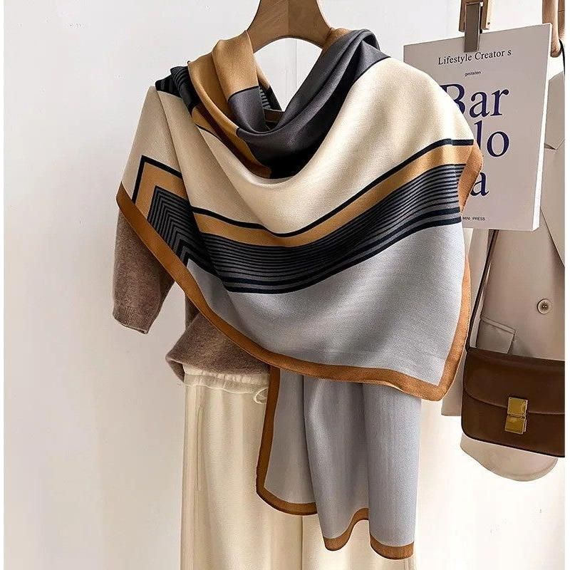Paula Sjal – Elegant Vinterskjerf for Dame