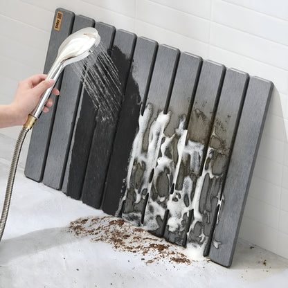 Steinbadematte – Superabsorberende og Skli­sikker | Perfekt for Bad og Kjøkken