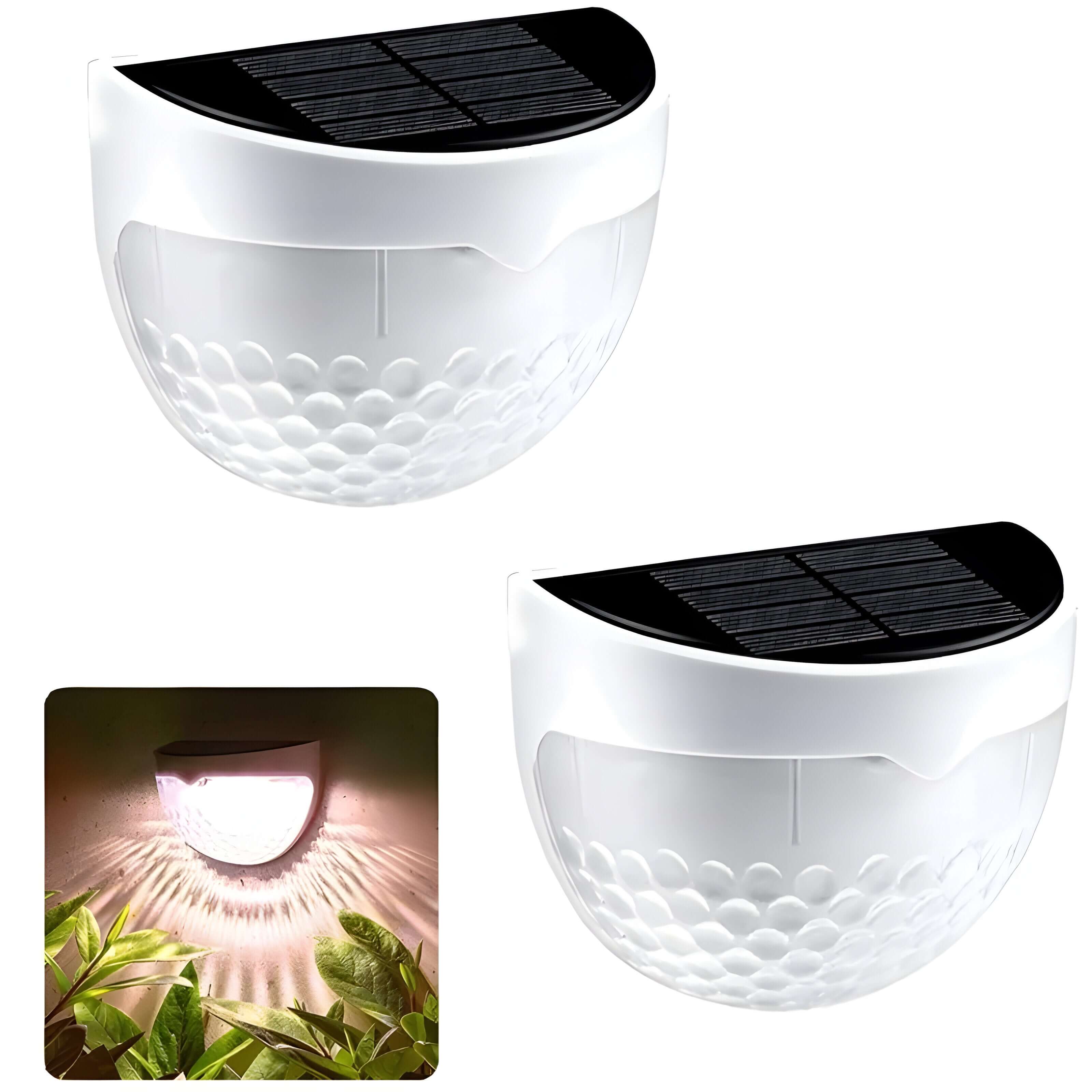 Stjärna – Solcelledrevet Trappelys I Vanntett Led-design