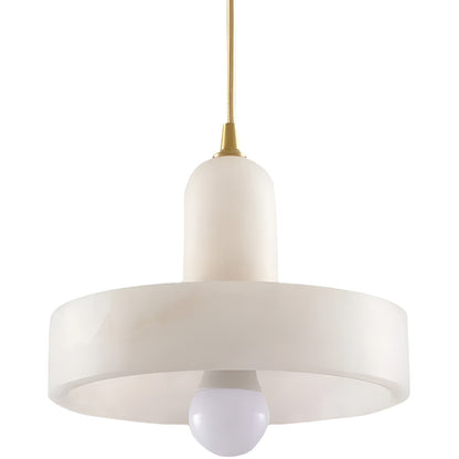 Kobber-Marmor-Pendellampe – Moderne Og Stilig Design | Perfekt For Soverom Og Spisestue - Lysekroner