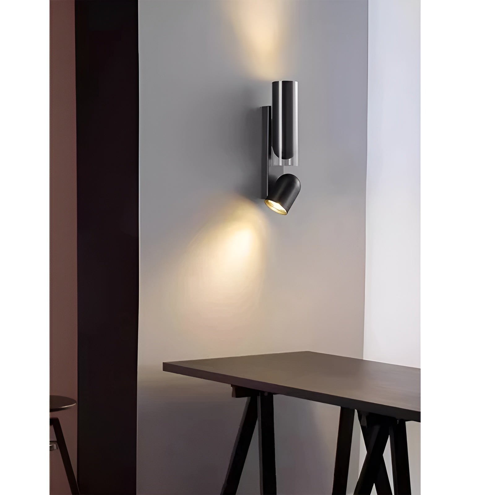 Vegglampe med Justerbar Arm – Moderne og Stilrent Design | Perfekt for Stue, Spisestue og Soverom