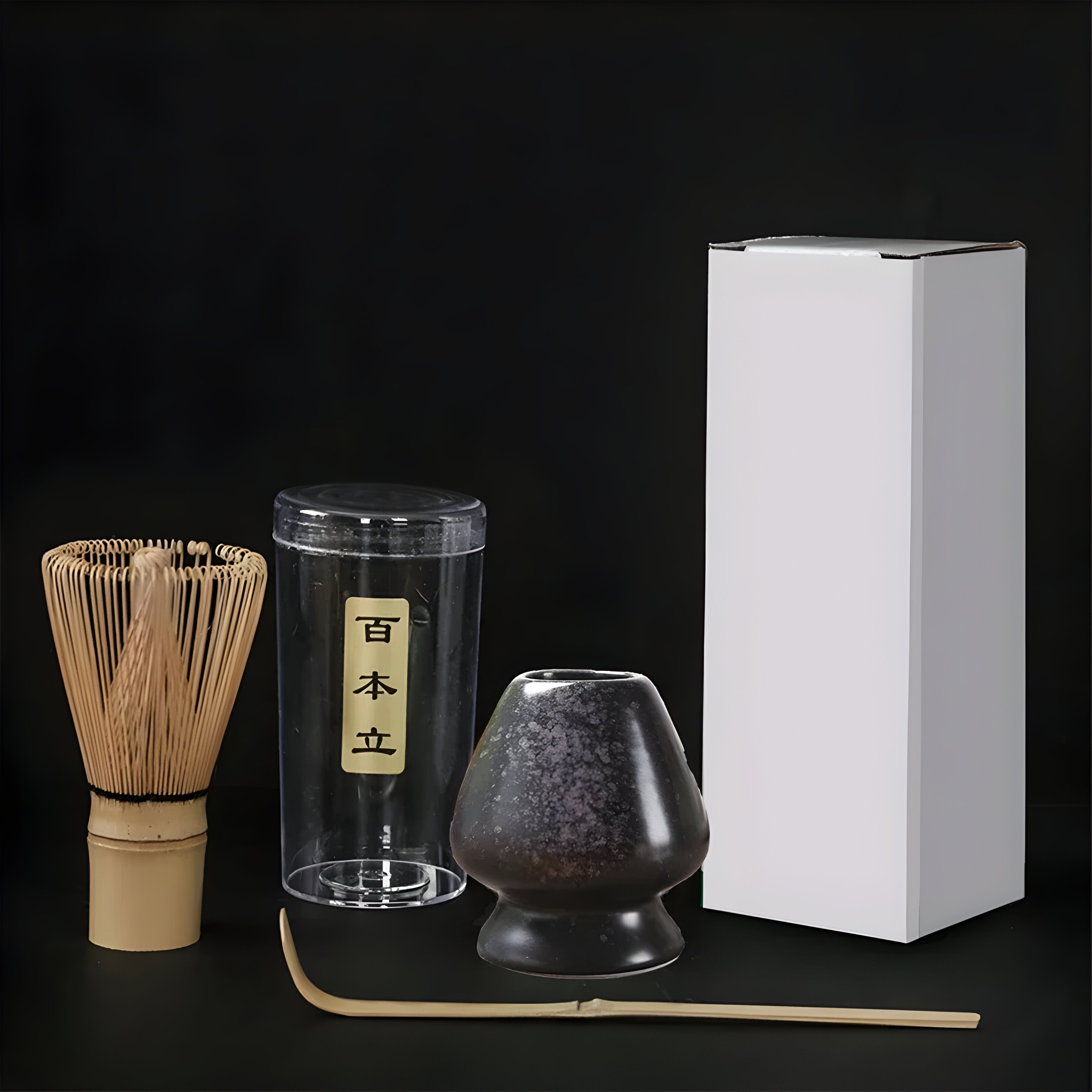 Matcha keramikksett - Tradisjonelt Matchatilbehør (3 deler)