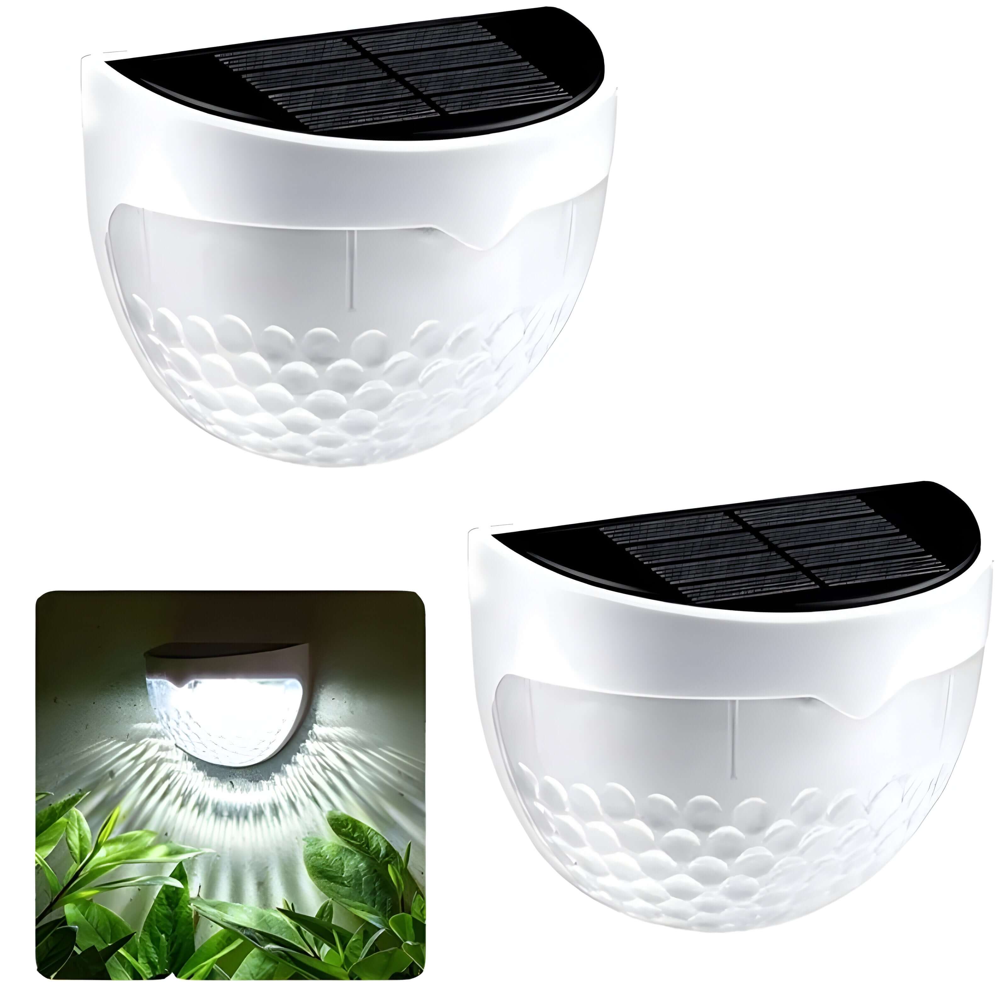 Stjärna – Solcelledrevet Trappelys I Vanntett Led-design