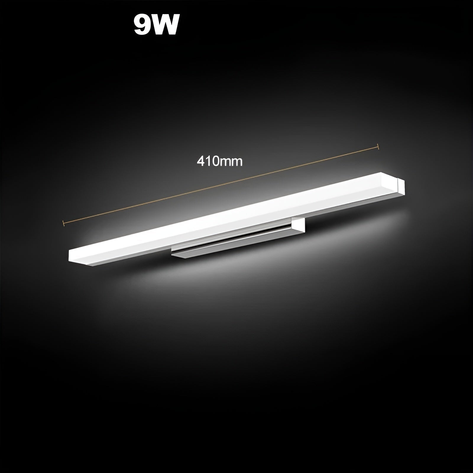 Moderne LED-vegglampe – Stilren og Fuktbestandig | Perfekt for Bad og Soverom