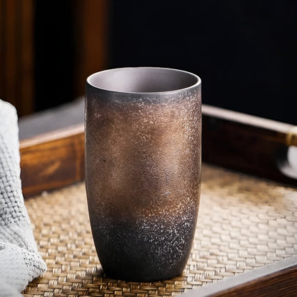 Japansk Tekopp i Keramikk – Vintage Stil | Perfekt for Kaffe, Espresso og Latte