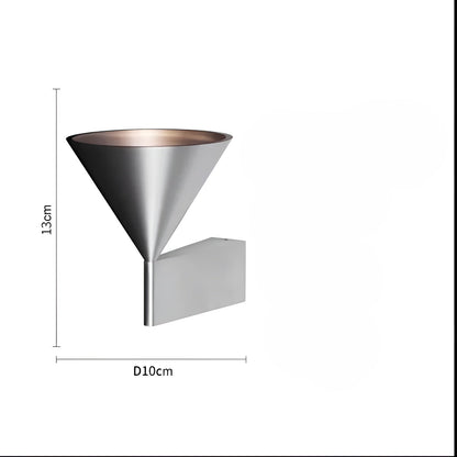Vegglampe til Soverom – Moderne Kegeldesign | Elegant Belysning for Nattbord og Gang