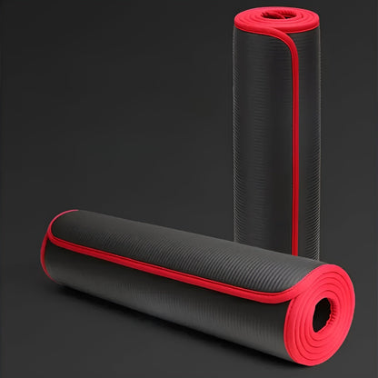 Sklisikker Yogamatte – Ekstra Tykk og Skånsom mot Ledd | Perfekt for Hjem og Studio