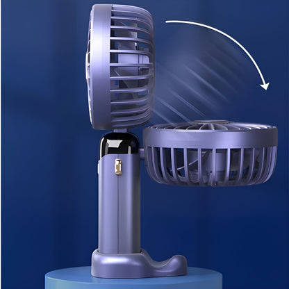 Mini-Handventilator– Wiederaufladbar & Leistungsstarke Kühlung - Handventilator