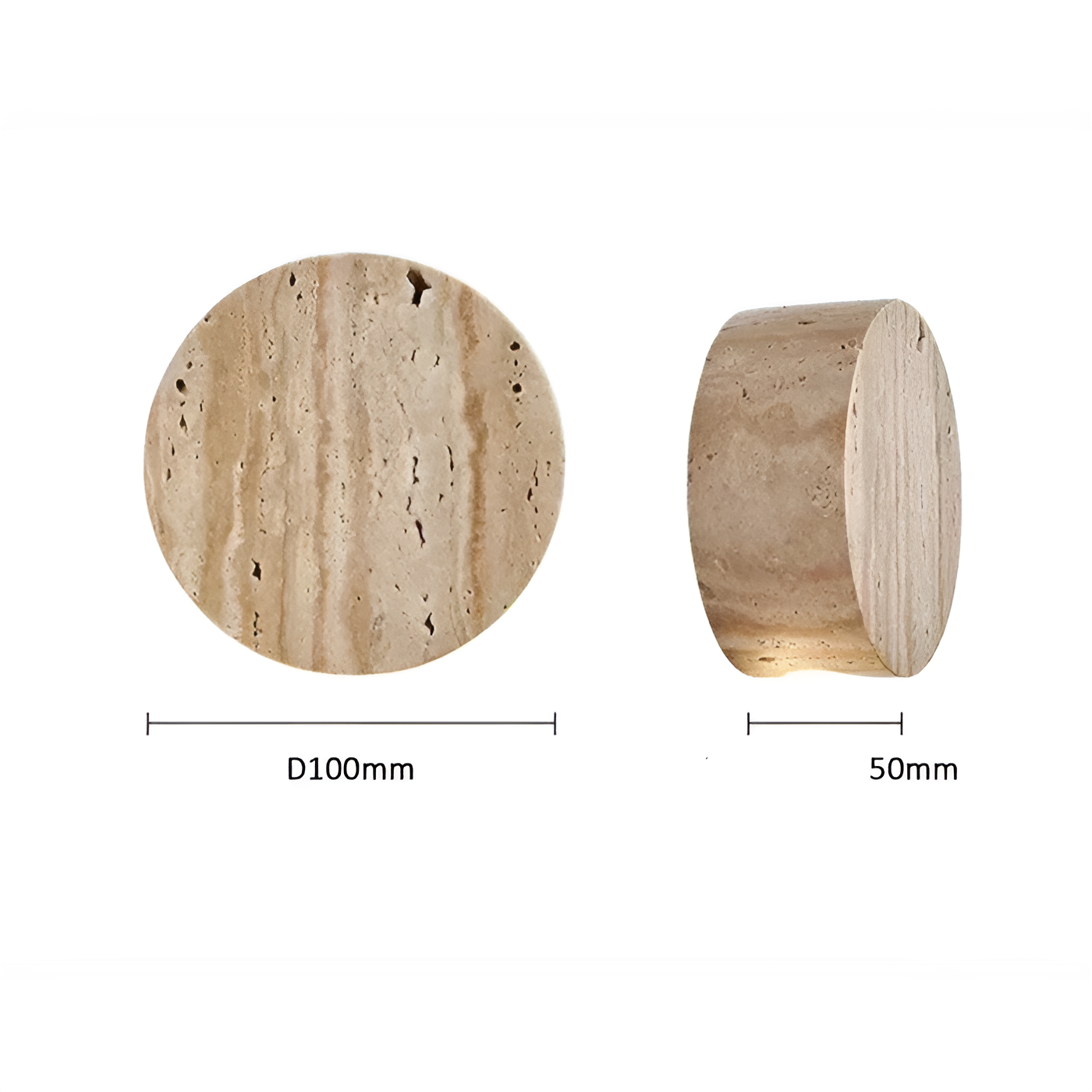 Vegglampe i Naturmarmor – Elegant Naturmateriale og Varmt Lys | Stilfull Innendørsbelysning