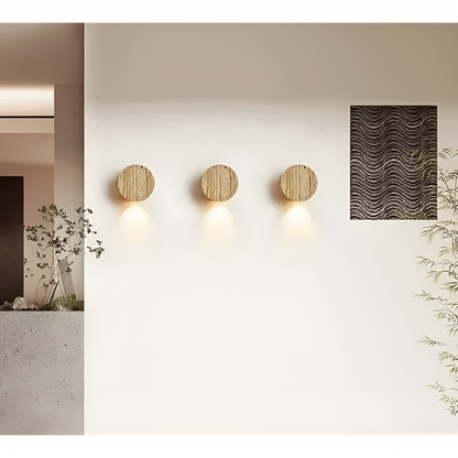 Vegglampe i Naturmarmor – Elegant Naturmateriale og Varmt Lys | Stilfull Innendørsbelysning