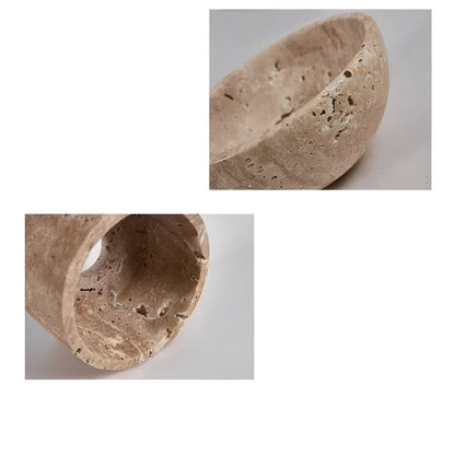 Vegglampe i Naturmarmor – Elegant Naturmateriale og Varmt Lys | Stilfull Innendørsbelysning