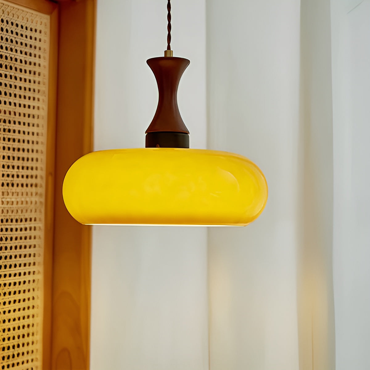 Hengelampe i Moderne Design – Stilfull Akentbelysning | Perfekt for Stue og Spisestue - Stil A: D28 x H24cm