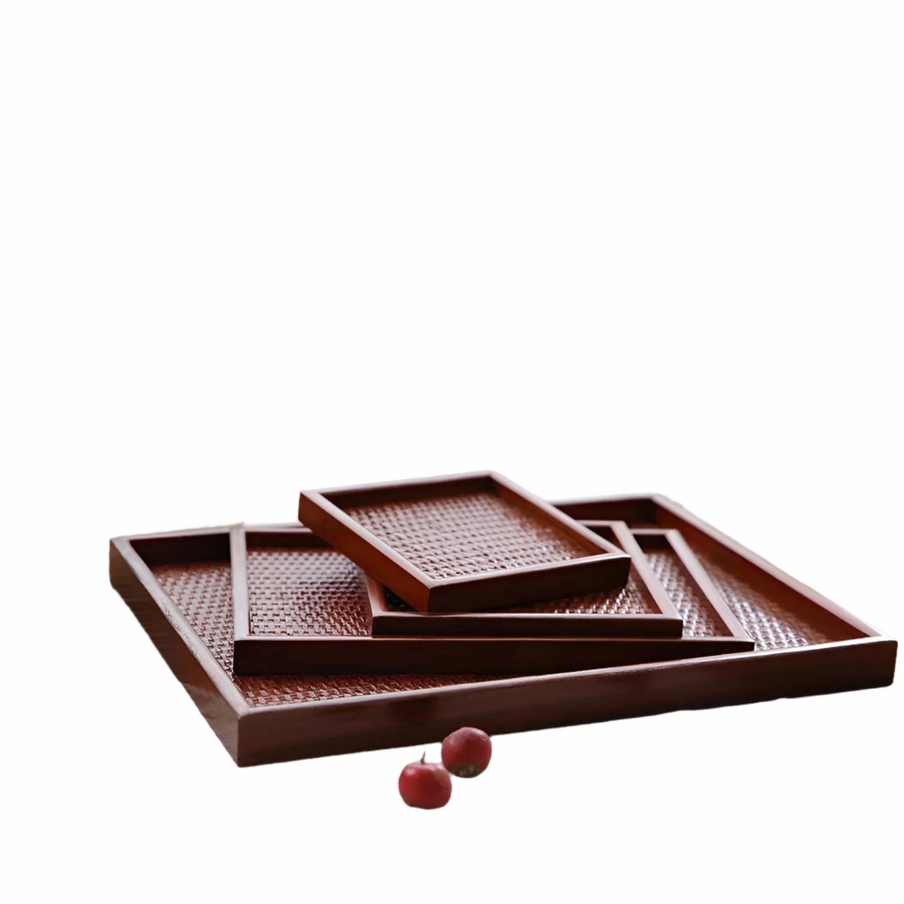 Serveringsbrett i Tre – Elegant Japansk Stil | Perfekt for Teseremoni og Servering