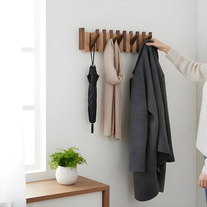 Skanto Elegant  Klesklyper I Tre Med Pianodesign – Stilig Klesklypesett