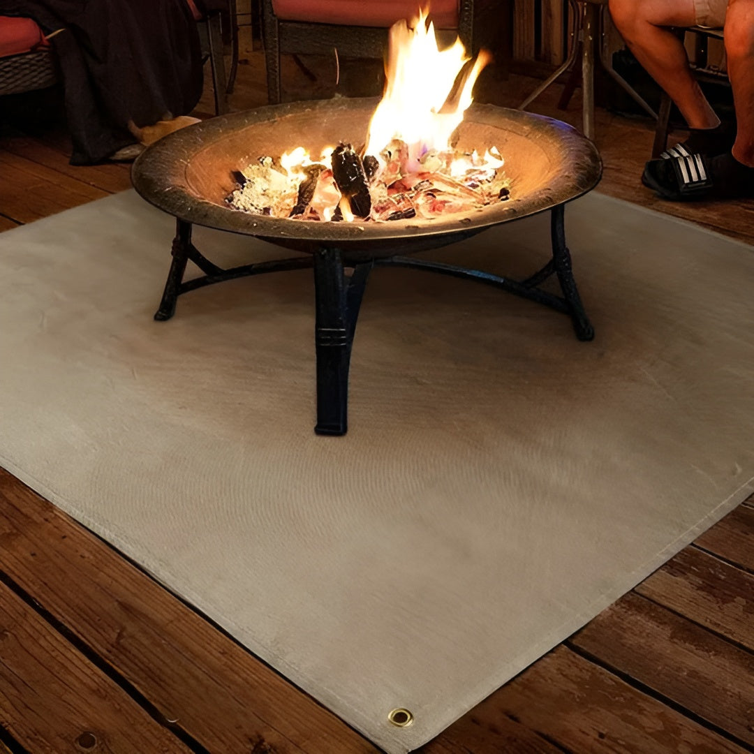 Raffinato Bbq-beskyttelsesmatte – Beskytt Terrassen Mot Varme, Fett Og Sprut
