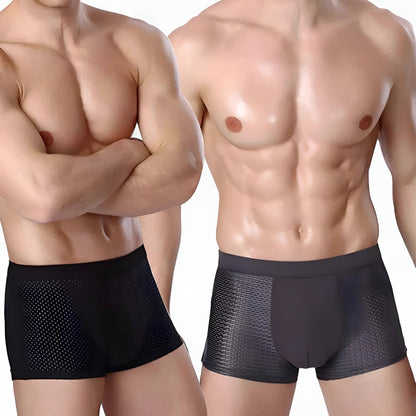Bambusboxershorts for Menn – Ultrafmyke og Pustende | Komfortabelt for Sensitiv Hud