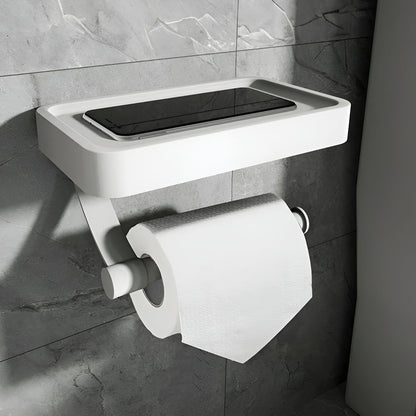 Toalettpapirholder – Selvklebende og Uten Boring | Perfekt for Moderne Baderom