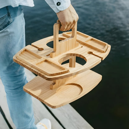 Piknikbord I Tre – Et Solid Hagebord For Hyggelige Stunder Utendørs