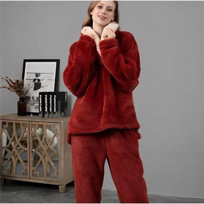 Tori – Sherpa-fleece Pyjamas: Varm og Koselig