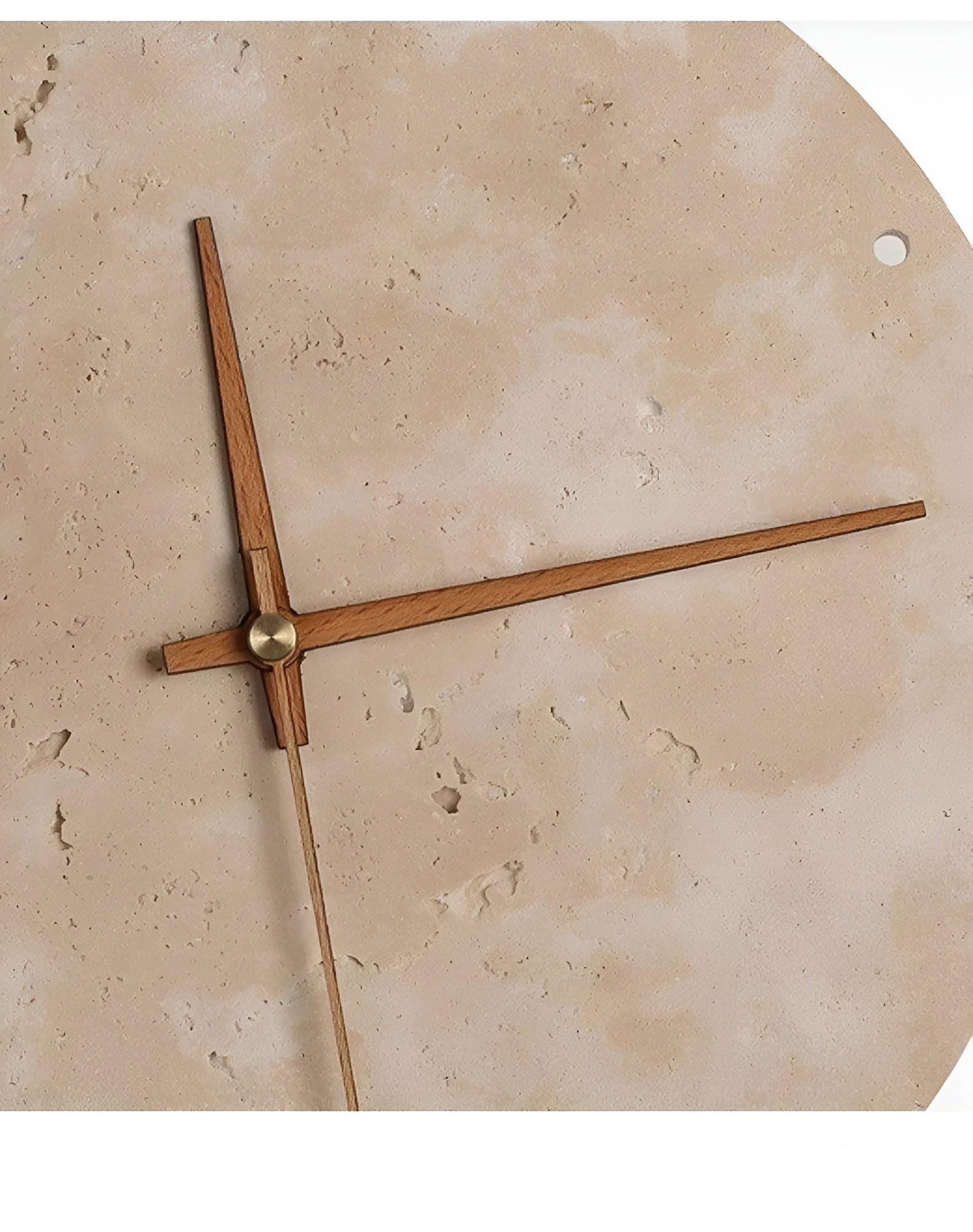 Veggur i Travertin med LED-lys – Minimalistisk og Dekorativ | Naturlig Stein for Moderne Interiør