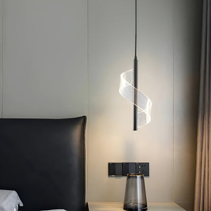 Moderne Taklampe – Skandinavisk Design med Akrylskjerm | Perfekt for Stue og Soverom