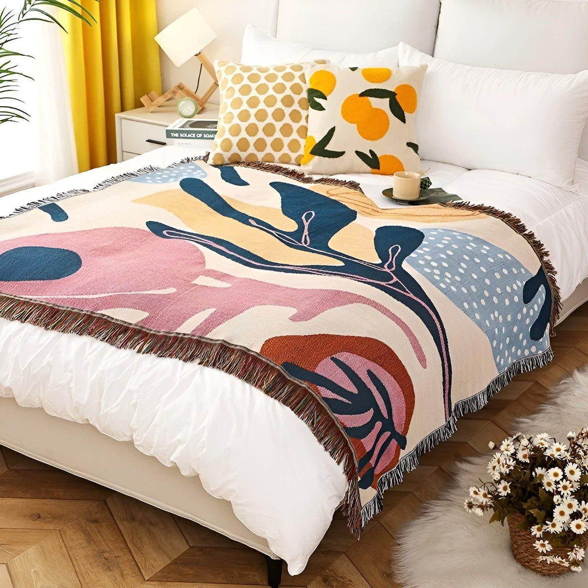 LeopardLuxe Pledd – Allsidig Leopardpledd med Dusker