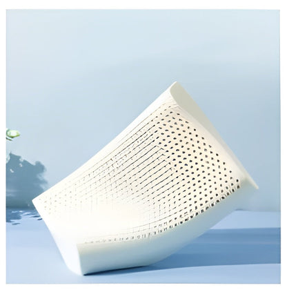 Thailandske Nakkeputer av Naturlateks – Ergonomiske og Pustende | Perfekte for en God Natts Søvn - 50x30cm