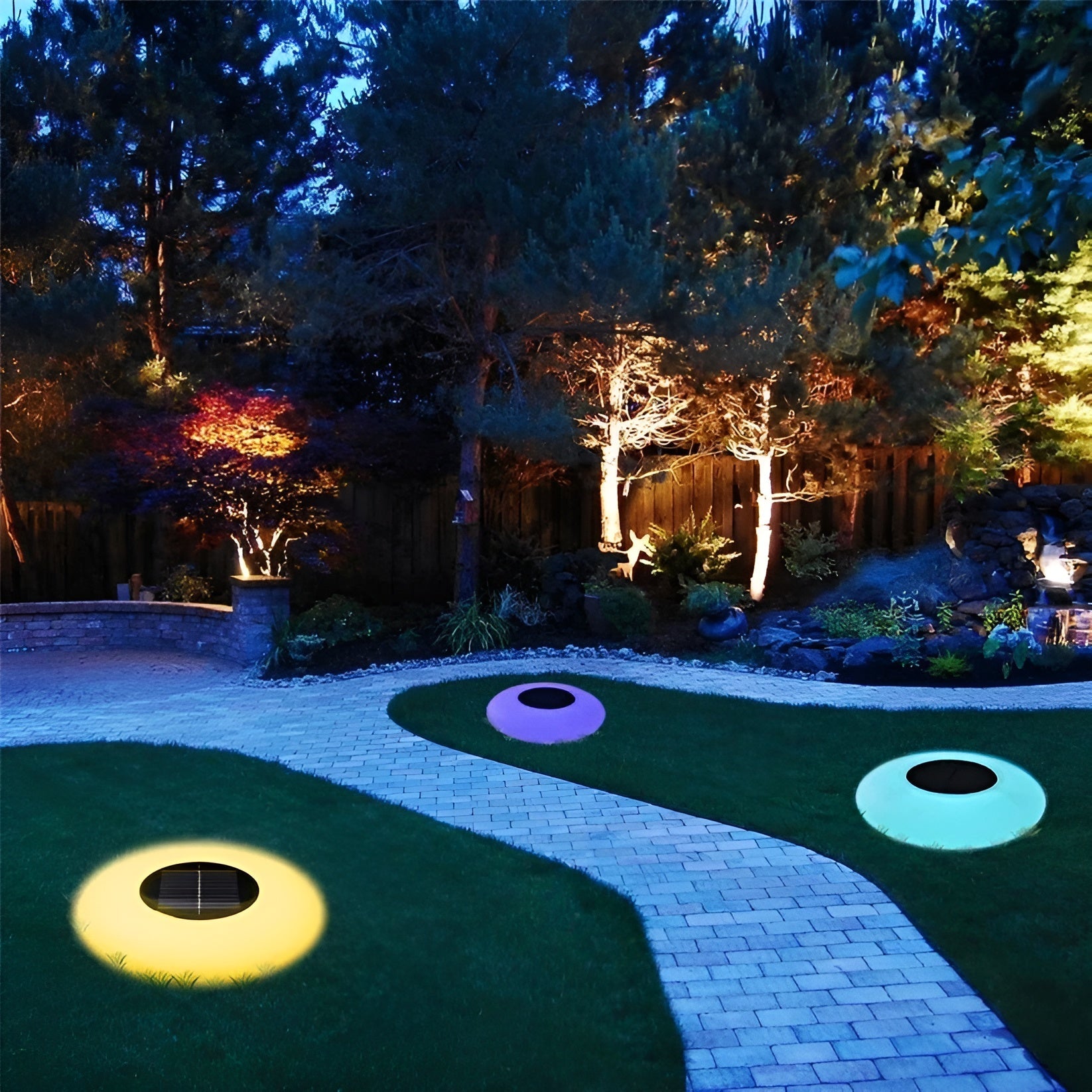 Flytende Solcellelys – Fargeskiftende LED | Perfekt for Basseng og Hage