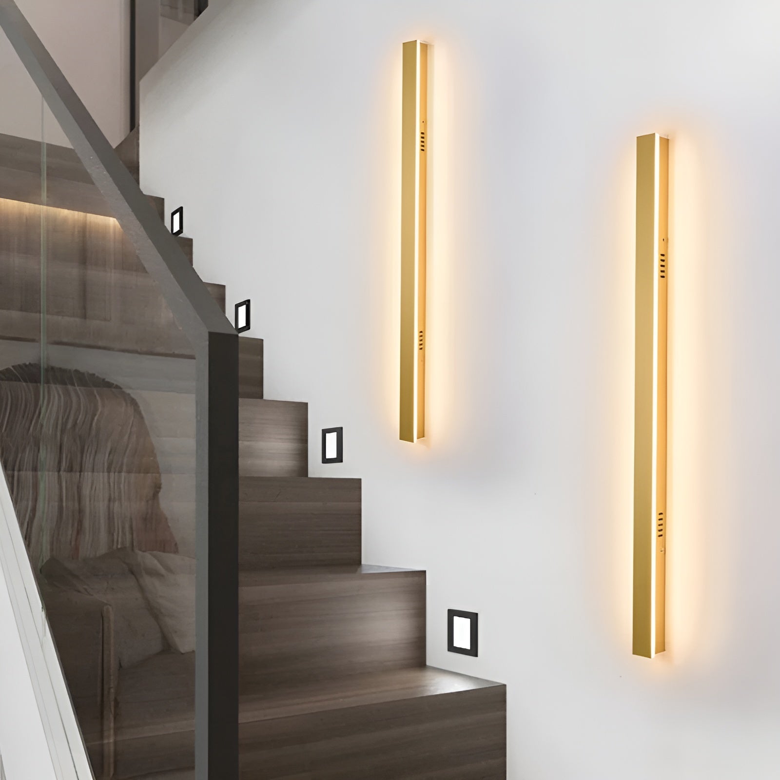 LED utendørslampe i aluminium – Stilren og Vanntett | Perfekt for Terrasse Inngang og Stue - Lysarmaturer for vegg