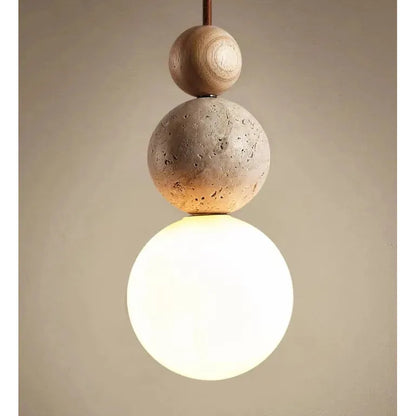 Bilde av Hikari Wabi-Sabi Pendellampe – Naturlig Skjønnhet i Enkelt Design fra Velisse