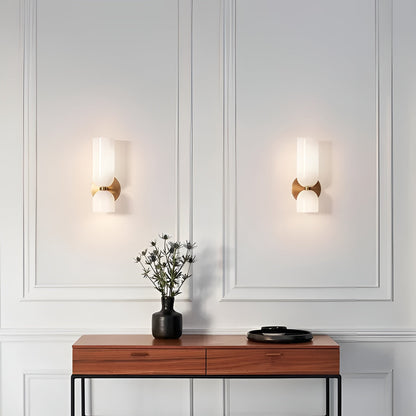 Glass vegglampe – Elegant og Moderne med LED | Stilfull Belysning til Stue og Soverom