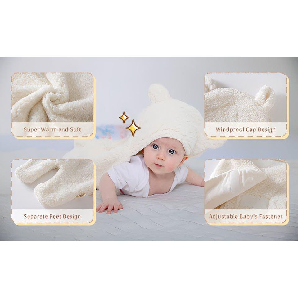 Cuddle Cloud – Koselig Babypose med Bjørneører