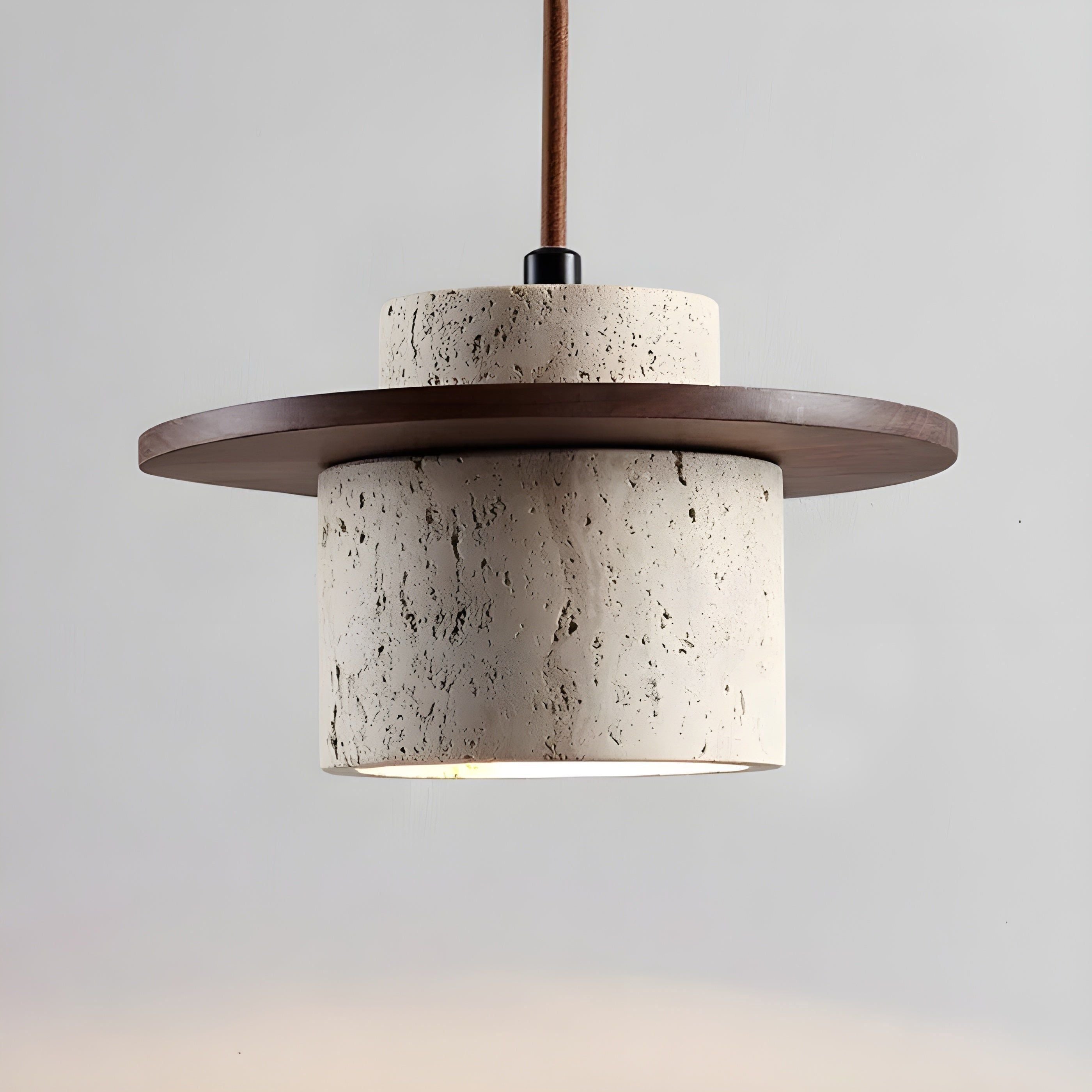 Bilde av Hikari Wabi - Moderne Wabi-Sabi-Grottelampe Laget Av Naturstein fra Velisse